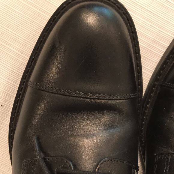 Johnston and Murphy cap toe black shoes - 8M - Picture 4 of 6